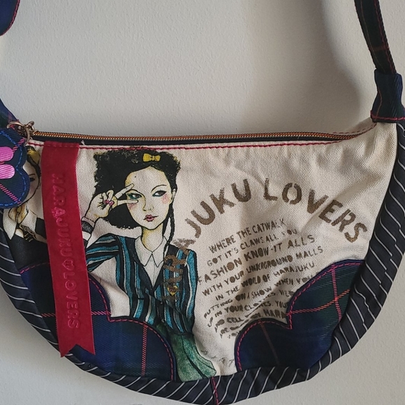 Harajuku Lovers Handbags - Harajuku Lovers Canvas Crossbody